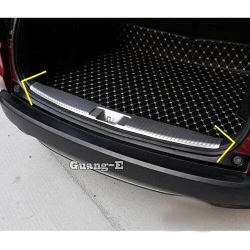 For Honda HRV HR-V Vezel 2019 2020 Car Inner Inside Rear Bumper Trim Stainless Steel Scuff Sill Trunk Plate Pedal 1pcs