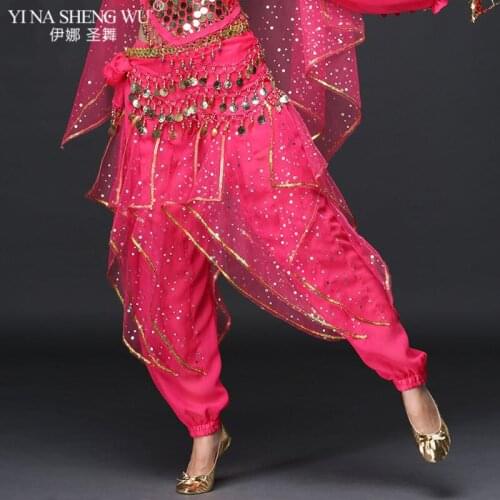 New Women Belly Dance Trousers Sexy Woman Belly Dancing Pants Bellydance Costume Pants Belly Dance India Pants 5 Colors Women