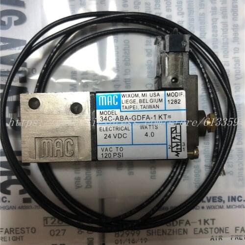 34C-ABA-GDFA-1KT MAC Solenoid Valve 100% New Original