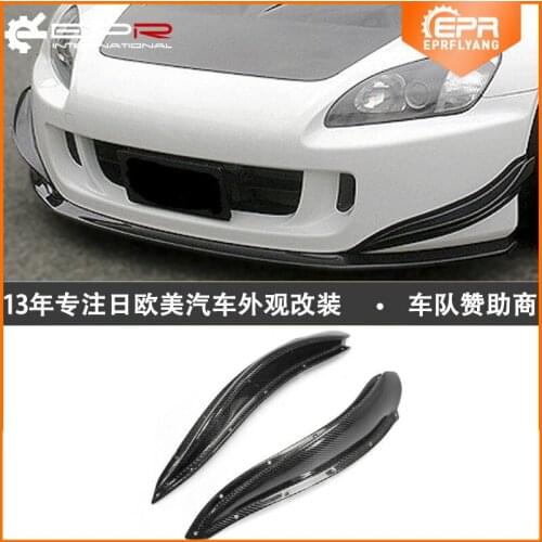Suit For S2000 Japan Ap2 Carbon Fiber Retrofitting Front Bar Wind Side Spoiler Blade