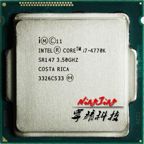 Intel Core i7-4770K i7 4770K i7 4770 K 3.5 GHz Quad-Core Eight-Thread CPU Processor 84W LGA 1150