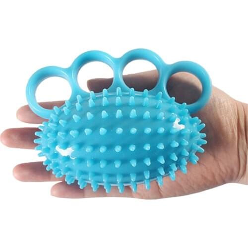 Hand Grip Strengthener Ball TPR Silicone Adults Gym Fitness Finger Heavy Exerciser Strength Muscle Recovery Gripper Trainer