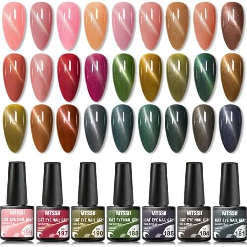 Cat Eye Magnetic Nail Gel Polish Magnet Varnishes Nails For Manicure Soak Off UV Gel Nail Polish Nail Art Manicure Decoration
