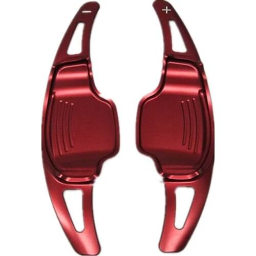 Car Steering Wheel Shift Paddle Shifter Extension For Chevrolet For Camaro 2012 2013 2014 2015 Aluminum Alloy Sticker Decoration