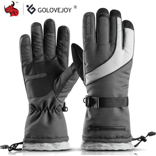 Touch Screen Winter Ski Gloves Snow Outdoor Sport Women Men Waterproof Warm Snowmobile Motorcycle Snowboard Ski Gloves