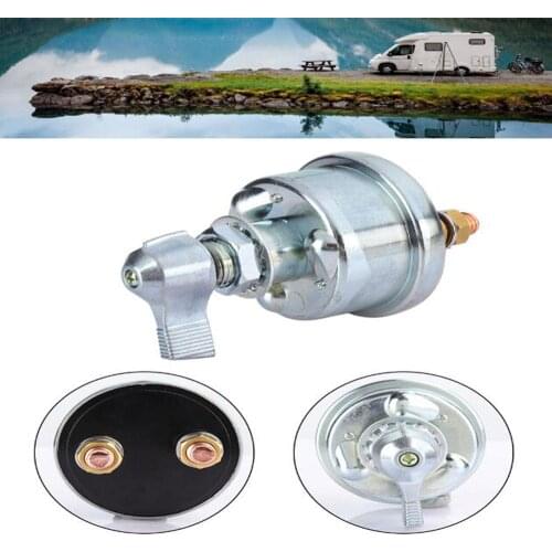 125A 12V Car Battery Disconnect Isolator Cut Off Terminal Master Switch Boat Marine 12V 24V Truck Auto Battery Power Switch