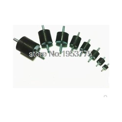 2pcs New 20*20*M6 M6 Type VV Rubber Anti Vibration Mount silentblock Base Block