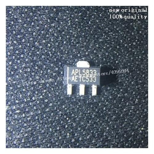 5PCS APL5833-33DC-TR APL5833-33DC APL5833-33 APL5833 Electronic components chip IC