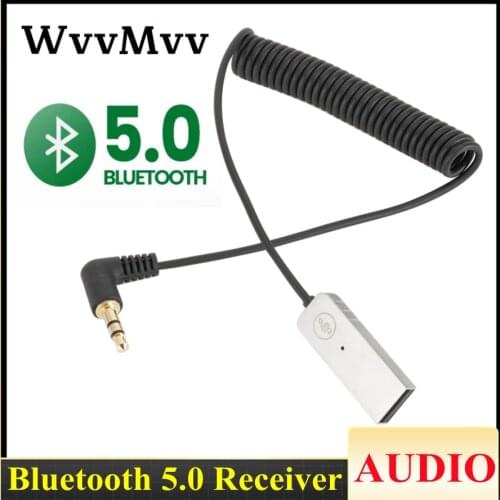 BT Aux Bluetooth Adapter Dongle Cable For Car 3.5mm Jack Aux Bluetooth 5.0 4.0 4.2 Receiver Speaker Audio Music Transmitter