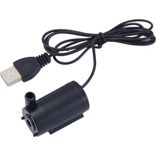 DC 5V Low Noise Brushless Motor Pump 120L/H Mini Micro Submersible small Water Pump usb power supply for fountain Water flowers