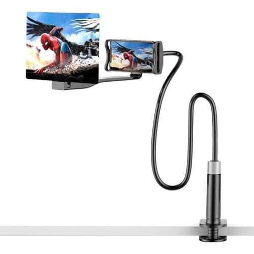 Phone Holder with Magnifier Function for Unversal smartphone for Android for Iphone Mobile Screen Amplifier Stand