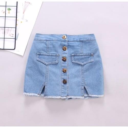 IENENS Fashion Baby Girls Jeans Shorts Child Kids Boy Denim Trousers Girl Short Pants Summer Toddler Infant Skirt Pants