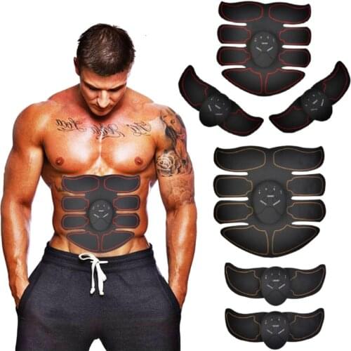 EMS Muscle Stimulator Trainer Smart Fitness Abdominal Training Electric Body Weight Loss Slimming Device WITHOUT RETAIL BOX