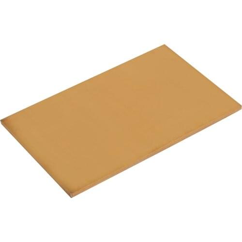 Brass Metal Thin Sheet Foil Plate Thick3mm Thickness Brass Metal Thin Sheet Plate DIY Craft Welding Metalworking Tool 60x100mm