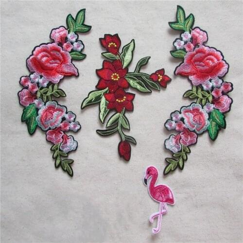 Hot sell brand new high quality fashion hot melt adhesive applique embroidery patches stripes DIY clothing accessory C5386-C5393