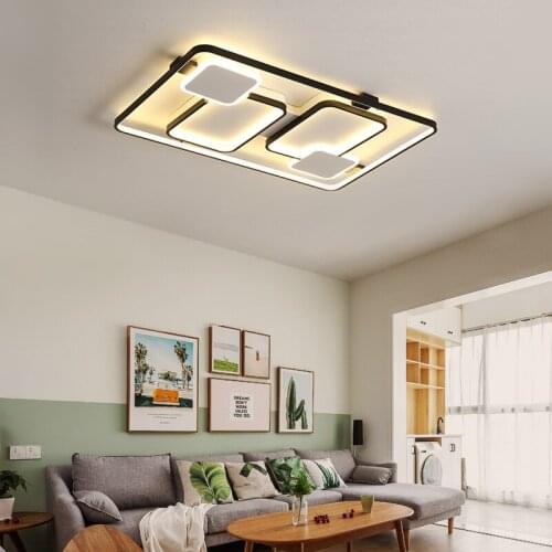 New Deisign LED Ceiling Lights With Remote Control Lighting For Foyer Bedroom Dining Room Kitchen Lusure Lamps Light Fixtures