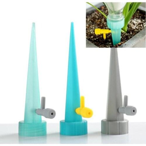 12pcs plant Flower Auto Drip Irrigation Watering kit System Garden tools bottle Waterer dripper self Household Plants Flower