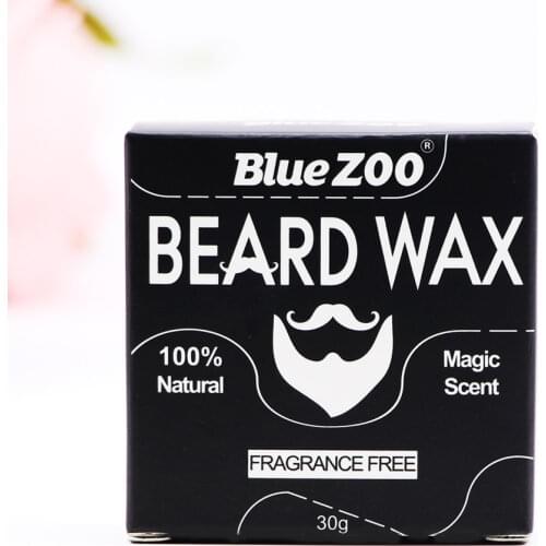 NEW 100% Organic Natural Beard Care Wax Balm Men Beard Care Styling Moisturizing Effect Beard Conditioner TSLM2