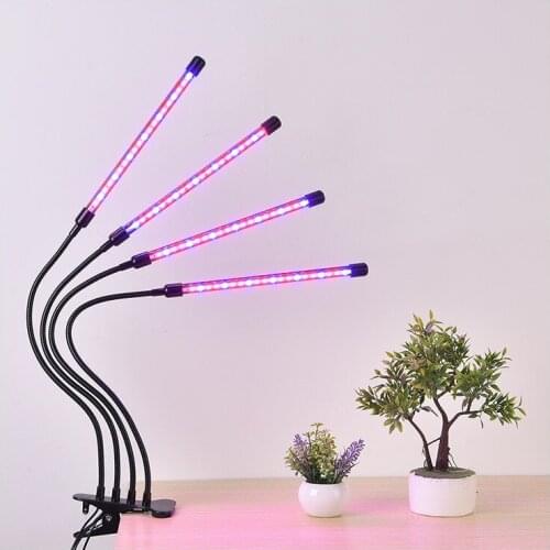 ToppersLed LED Grow Light USB Phyto Lamp Full Spectrum Fitolamp With Control Phytolamp For Plants Seedlings Flower Home Phytotap