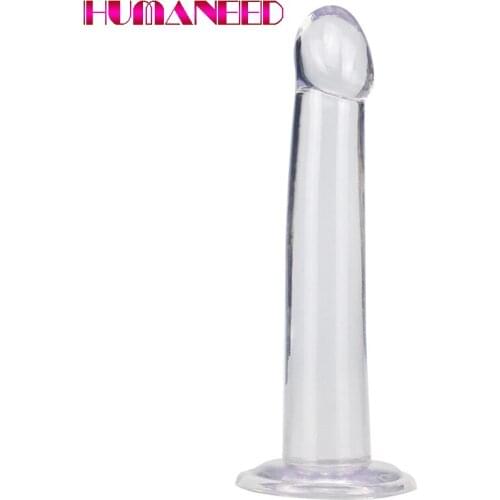 Three Size Creative Dildos Anal Plug Backyard G-Spot Massager Butt Plug Anus Sex Toys For Men Women Wearable Penis Jelly Color