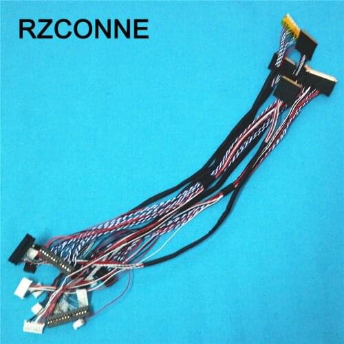 Common Universal LED Panel Cable for LED Backlight Monitor Pad Screen 7''-17.3'' 6pcs/set