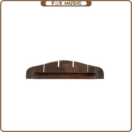 4 Strings Ukulele Bridge Slotted Rosewood Soprano 21 In Hawaii Guitar Accessories Replacement