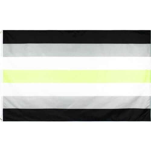 90x150cm Genderqueer pride GQ Gender Identity agender flag