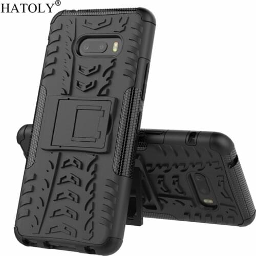 HATOLY For Cover LG G8X ThinQ Case LG V50S ThinQ Armor Shockproof Silicone Hard Plastic Case For LG G8X ThinQ With Phone Holder