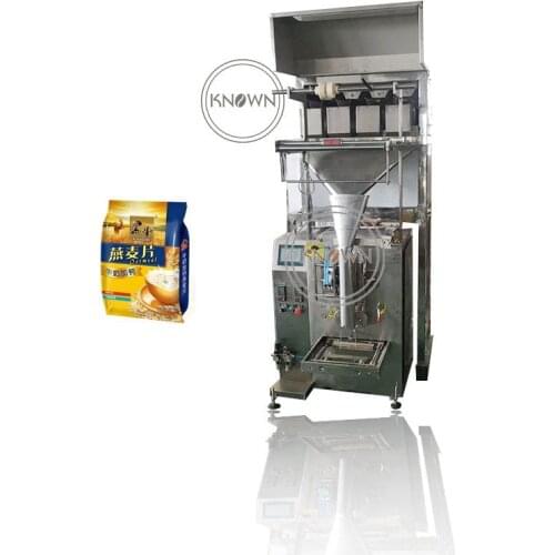 4 Head electronic weighing scale vertical automatic 1kg rice tea packaging granule packing machine