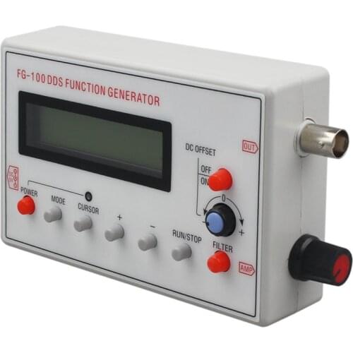 FG-100 DDS Function Signal Generator Frequency Counter 1Hz - 500KHz