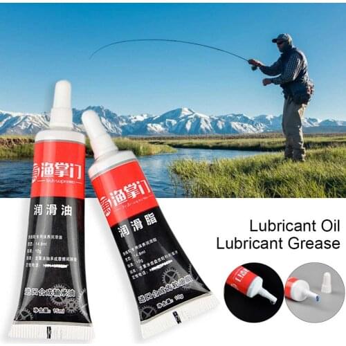 Fishing Reel Special Lubricant Oil Grease Noise Abrasion Reducing Waterproof Lubricant Oil For Drum Wheel Spinning Wheel Bearing