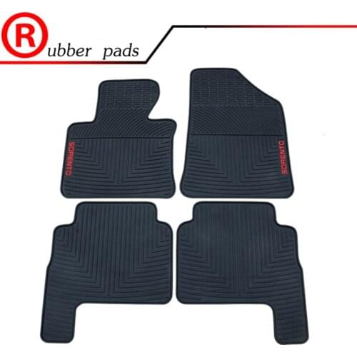 No Odor Custom Waterproof Carpets Durable Rubber Car Floor Mats for KIA K2 K3 K3S K5 Sportage R Sorento 5 Seats