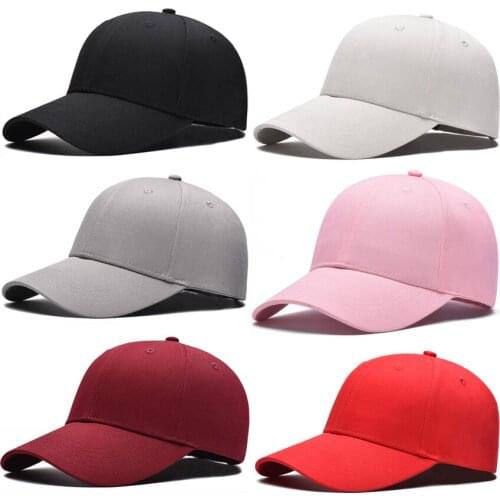 Summer Solid Color Baseball Cap For Women Men Snapback Hat Visors Sun Caps Casual Hip Hop Hats Fashion Unisex Streetwear Caps