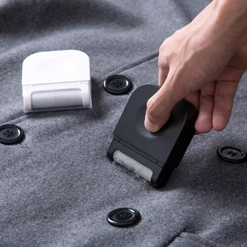 1PC White Black Portable Mini Lint Remover Manual Hair Ball Trimmer Pellet Cut Machine Sweater Coat Clothes Shaver Cleaning Tool