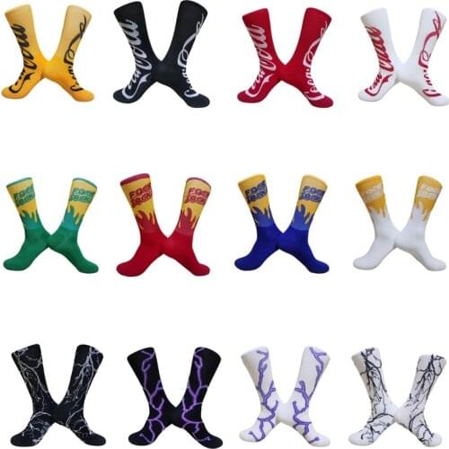 Fashion mens novelty crew happy man socks street fashion flame lightning hip hop cool skateboard socks men gift long socks
