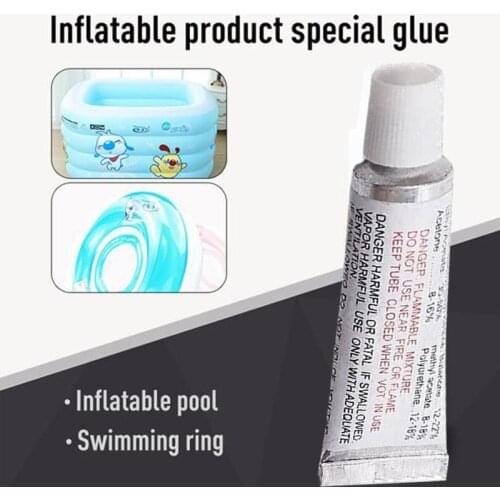 1pc PVC Puncture Repair Patch Glue Kit Adhesive For Inflatable Toy Swimming Pools Float Air Bed Dinghies