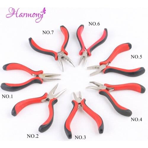 1pcs Hair Plier For keratin hair ,Micro Rings/Beads Hair Extension Tools Micro Loop Hair Pliers Rebond Remover 7 Styles