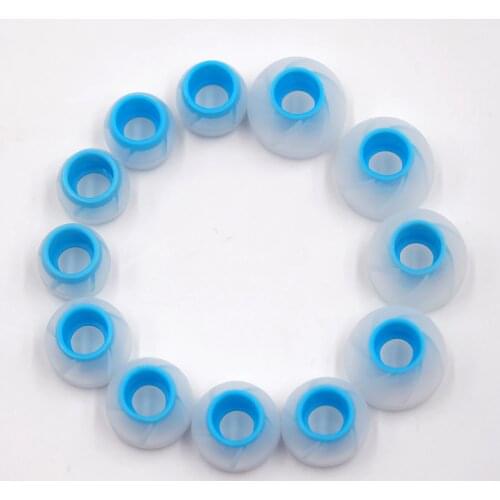 Earphone Cover 12pcs Silicone Case Earbuds Gaming Headset Paired Ear Tips For Sony Phillips Samsung