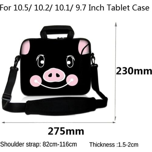 Tablet Messenger Bag 10.2 Sleeve Pouch For Asus Zenpad 10 Z300/ Z300C/ Z300CL/ Z300CG/ Z300M/ Z301/ Z301ML/ Z301MFL 10.1 PC Case