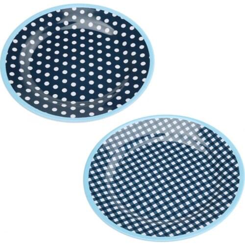 22mm Diameter Fruit Snack Specialty Plates Salad Sauce Dipping Dish Tray Bowl Beautiful Round Shape Plate