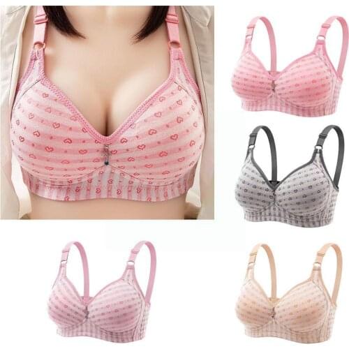 2021 New Summer Sexy Plus Size Bra Ladies Fashion Push Crop Brassiere Bralette Lingerie Top Bra Bra Seamless Up Oversize Fe L7K2