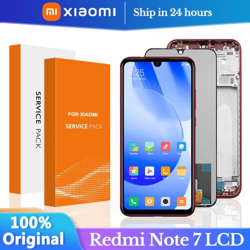 Original 6.3'' for Xiaomi Redmi Note 7 LCD Display Screen Touch Digitizer Assembly Redmi Note7 Pro M1901F7G LCD Display 10 Touch
