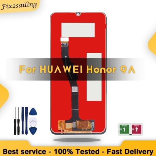 6.3" New Tested LCD For Huawei Honor 9A 9 A MOA-LX9N / Y6P 2020 / Enjoy 10E Display Touch Screen Replacement Parts Worked Well