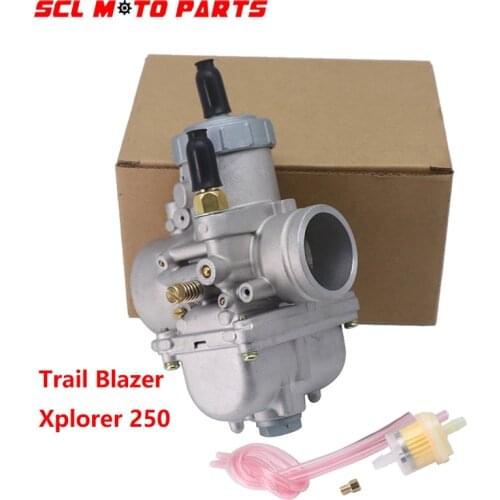 ALconstar-33mm Motorcycle Carburetor For Polaris Dirt Bike Trail Blazer 250 1990-2006 Xplorer 250 2000-2002 4-Stroke Carburedor