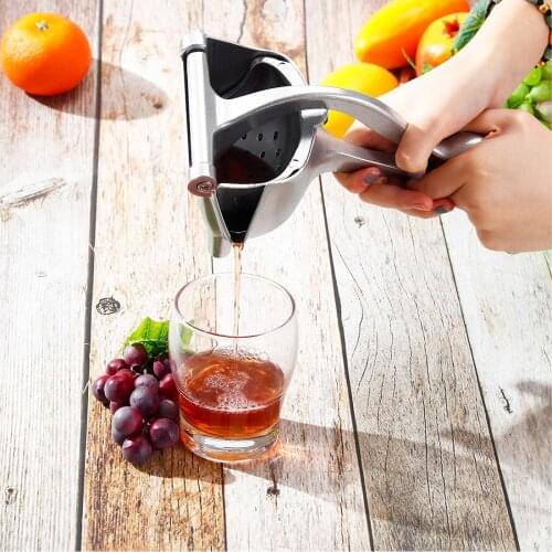New Big Manual Juicer- Aluminum Alloy Nut Fruit Lemon Orange Squeezer Extractor Tool Easy to Use Lemon Clip Manual Juicers