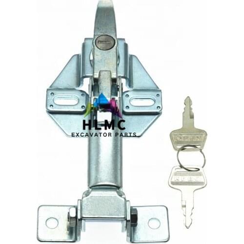 Excavator Catch tool bonnet latch HD For kato Hood Lock engine cover lock