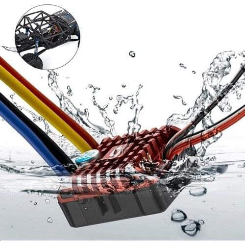 HobbyWing QuicRun 1080 80A 860 60A 1060 60A Brushed Electronic Speed Controller ESC For RC Car Waterproof