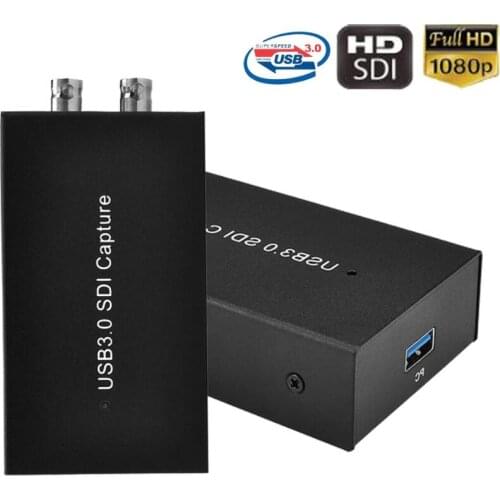 Ezcap 262 1080P 60fps USB SDI Video Record Recorder SDI to USB 3.0 Video Game Capture Card For Mac Windows Linux Live Streaming