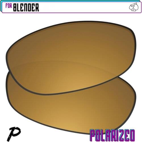 EZReplace Polarized Replacement Lenses for - Oakley Blender Sunglasses - Gunmetal P