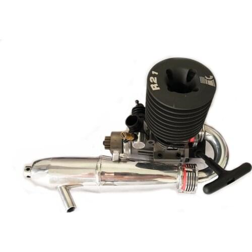FC 21 nitro engine with flywheel Clutch exhaust pipe For vrx racing 1/8 rc cars RH802 vrx-2